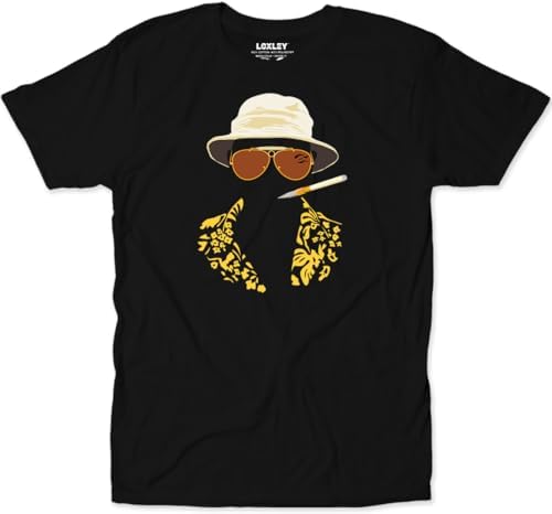 Fear and Loathing in Las Vegas Mouse Dr Gonzo T-Shirt Stripe Shirt